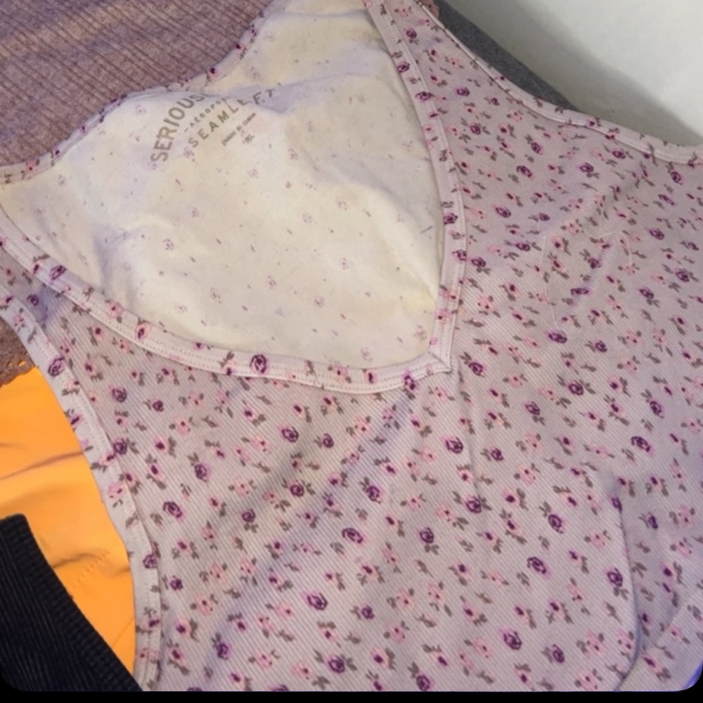 Seamless crop top